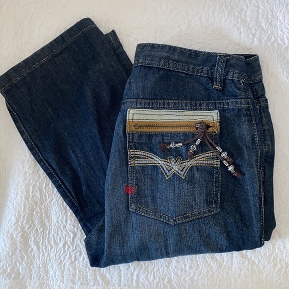 New London Amoureusement By Anthony Frym Relaxed Straight Leg Jeans - Picture 1 of 14